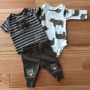 Newborn baby bear outfit
